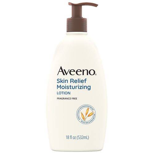 Aveeno Skin Relief Moisturizing Lotion for Very Dry Skin Fragrance-Free - 18.0 fl oz