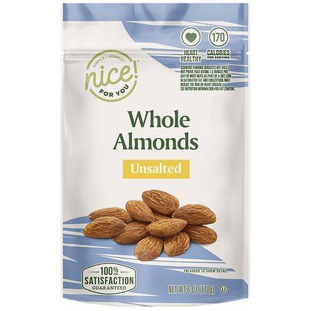 Nice! Unsalted Almonds