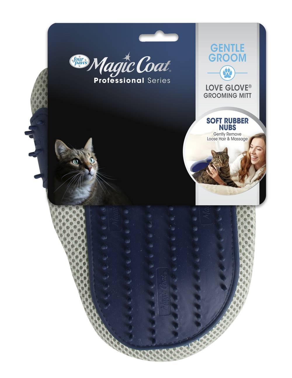 Four Paws Magic Coat Professional Series Love Glove Cat Grooming Mitt