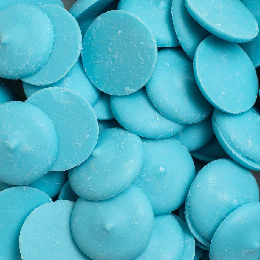 Party City Sweetshop Light Blue Melt'ems Candy Wafers (unisex/vanilla)