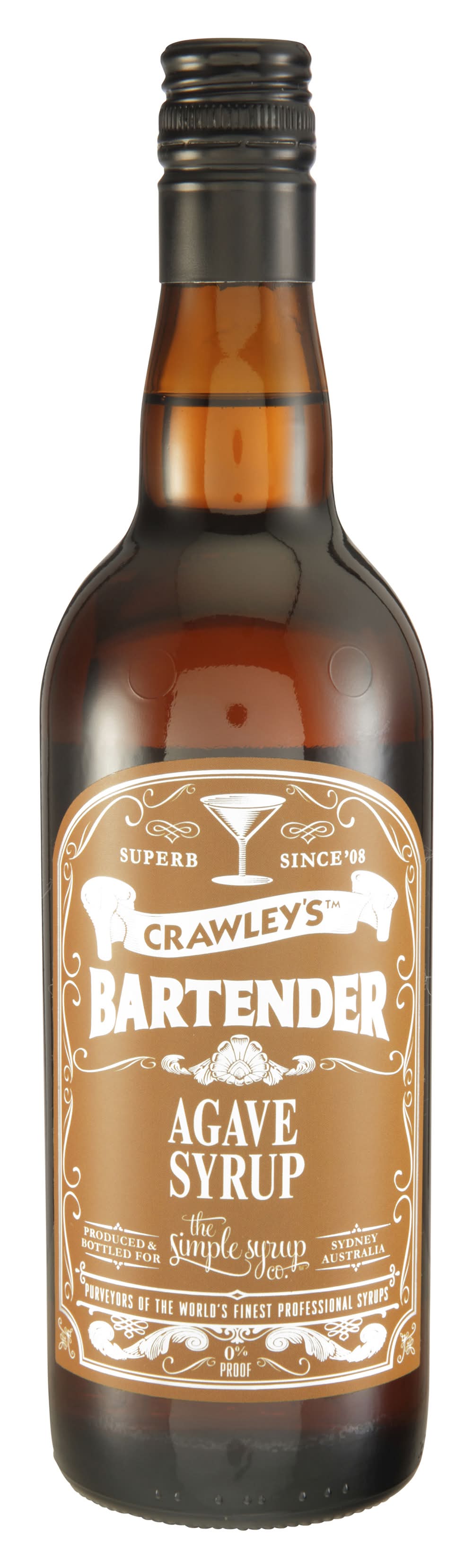 Crawley's Bartender Non-Alcoholic Agave Syrup (750mL)