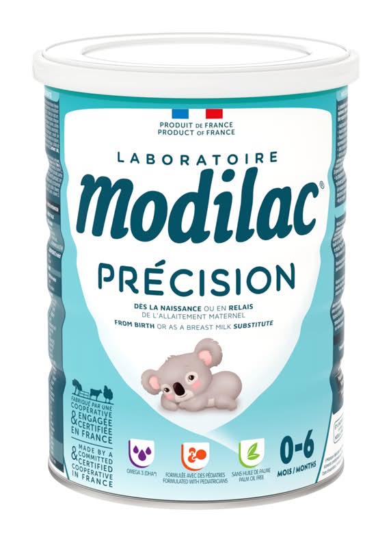 Modilac préparation pour nourrissons en poudre sans huile de palme - palm oil free powdered infant formula (0-6 mois)