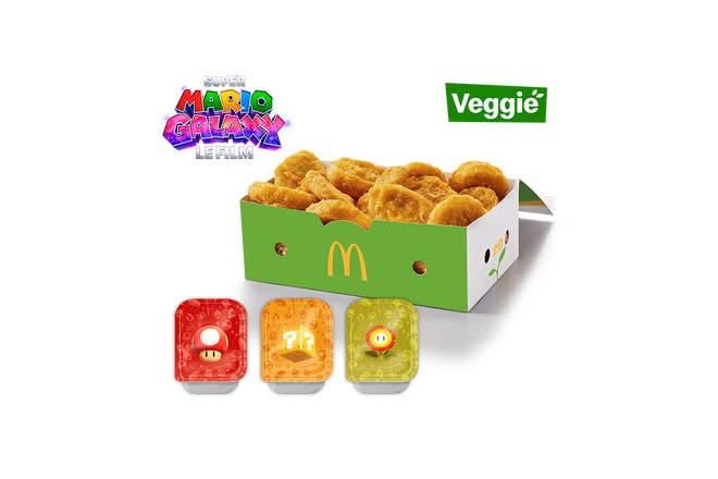 20 VEGGIE McPLANT® NUGGETS SAUCES POWER-UP