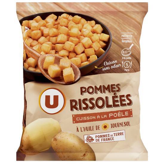 Les Produits U - Pommes rissolées (1kg)