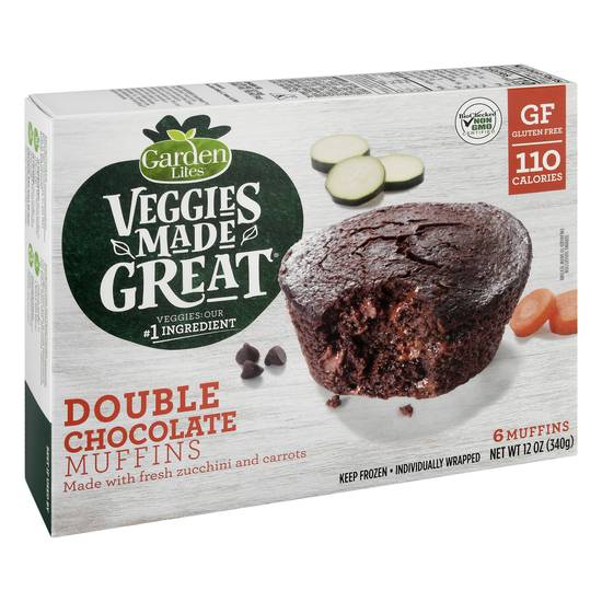 Veggies Made Great Double Chocolate Muffins (6 ct)