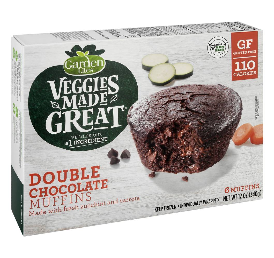 Veggies Made Great Double Chocolate Muffins (6 ct) (4.5 lbs)