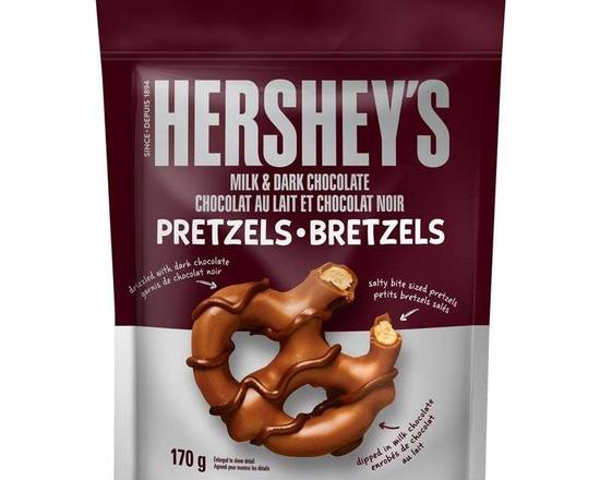 Hersheys Milk Choco Pretzel 170g