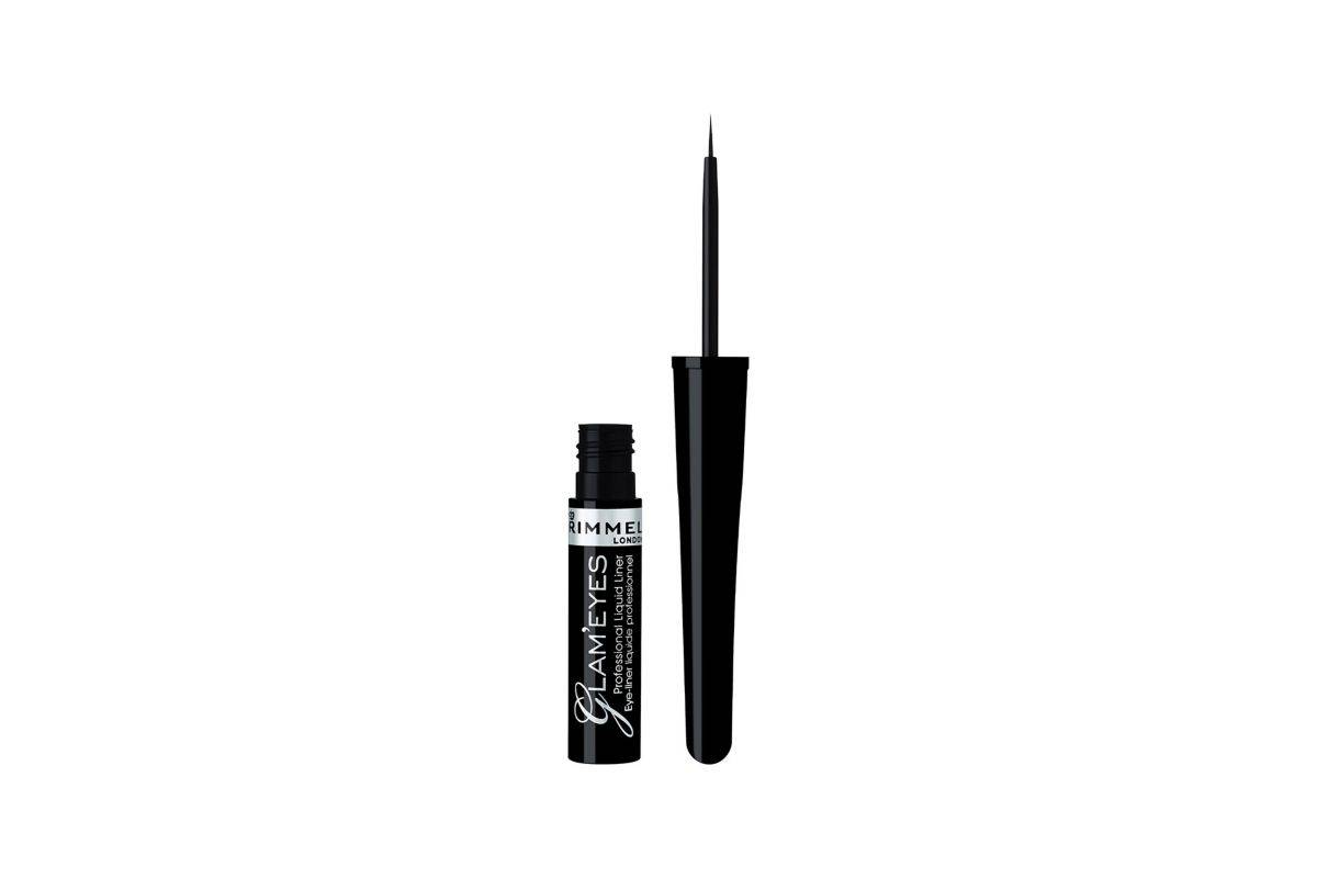 Rimmel London Glam Eyes Liquid Eyeliner Pitch Black 3.5ml