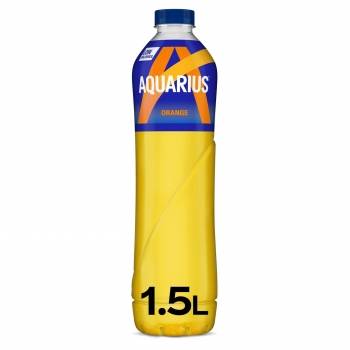 Aquarius sabor naranja botella 1,5 l.
