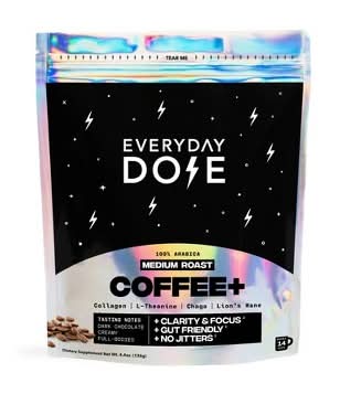 Everyday Dose Medium Roast Mushroom Coffee+ (4.4 oz)