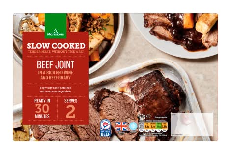 Morrisons Rich Red Wine Gravy, Butcher's on Market Street Joint With a Beef (470g)