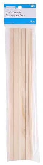 Creatology Wooden Square Dowels (12 Inches)