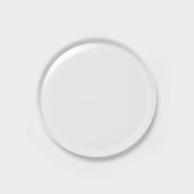 Threshold Dishwasher & Microwave Safe Plastic Stella Salad Plate, 8 in, White