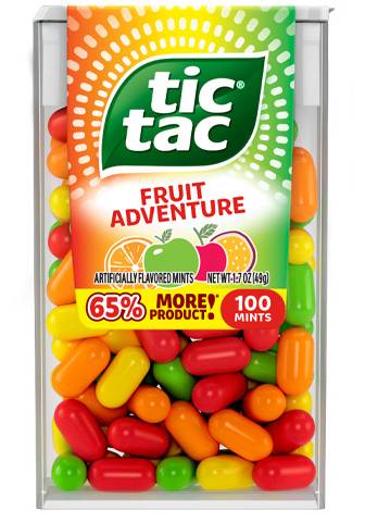 Tic Tac Fruit Adventure 100ct