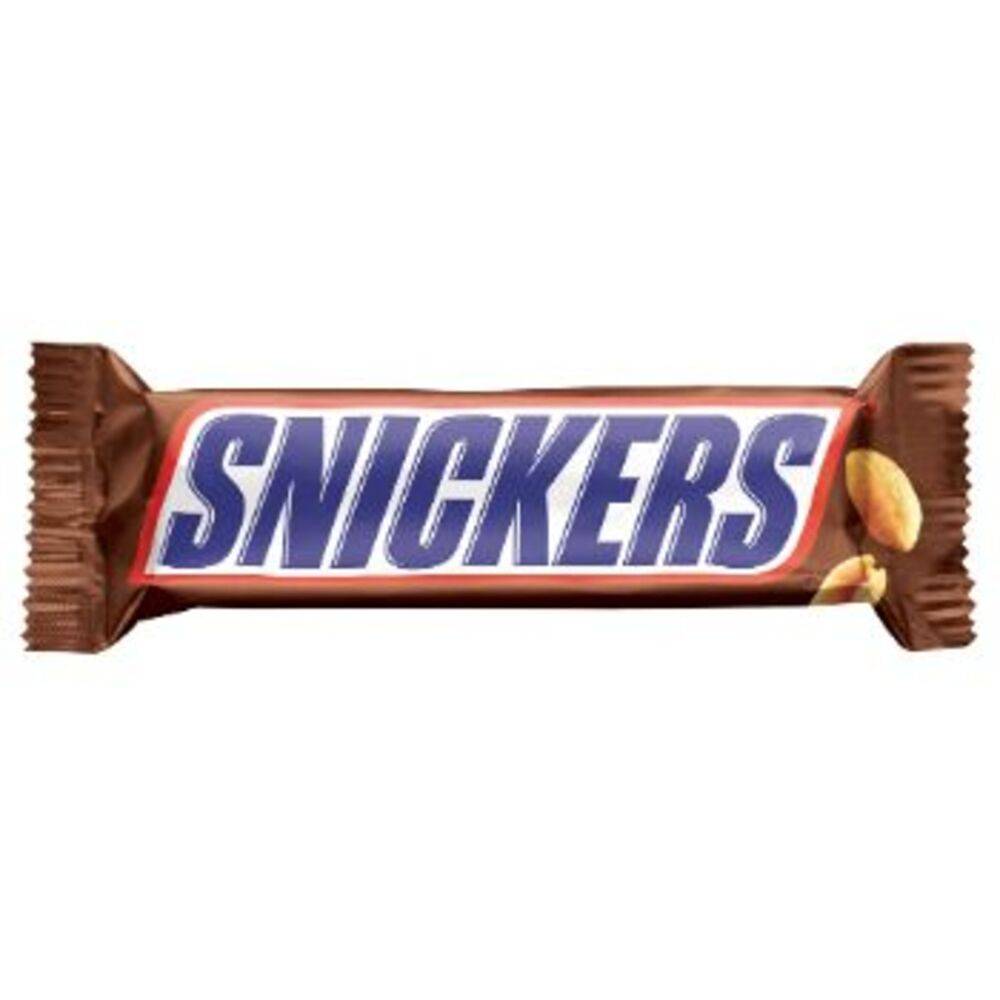 Snickers chocolate caramelo y cacahuate (barra 48 g)