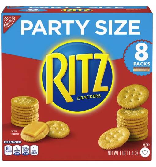 Ritz - Party Size Cracker - 27.4 Oz