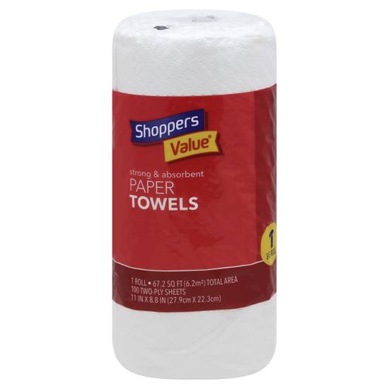 Shoppers Value Strong & Absorbent Paper Towels