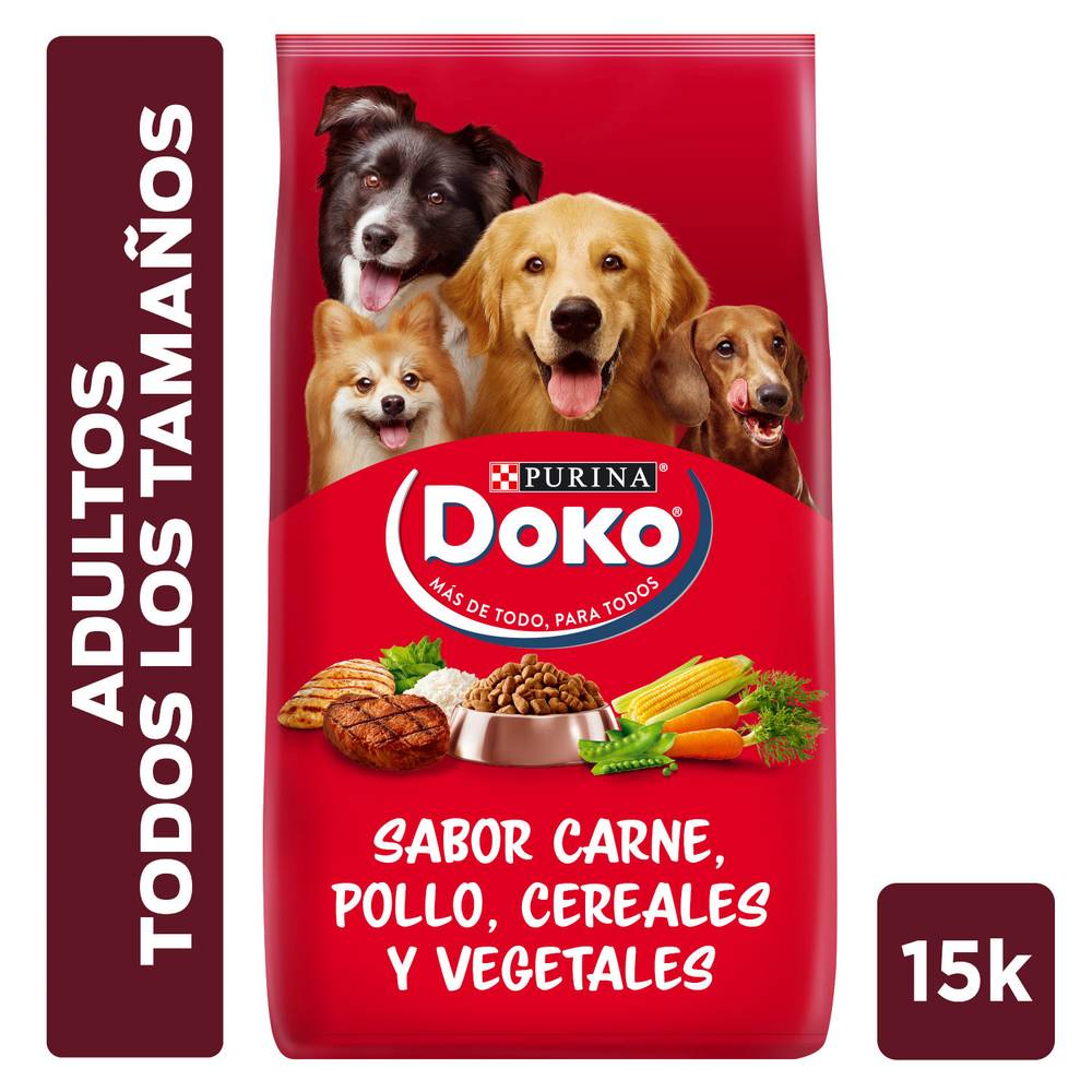 Doko · Alimento para perro adulto todos los tamaños (15 kg)