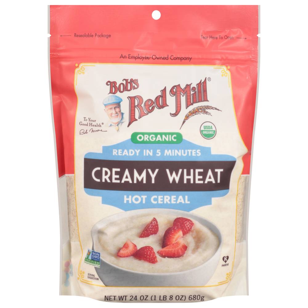 Bob's Red Mill Organic Creamy Wheat Hot Cereal