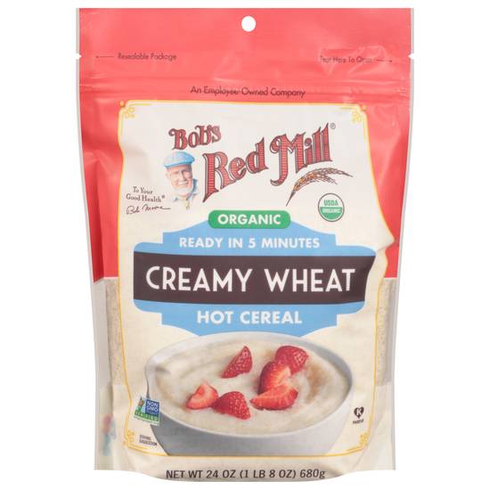 Bob's Red Mill Organic Creamy Wheat Hot Cereal