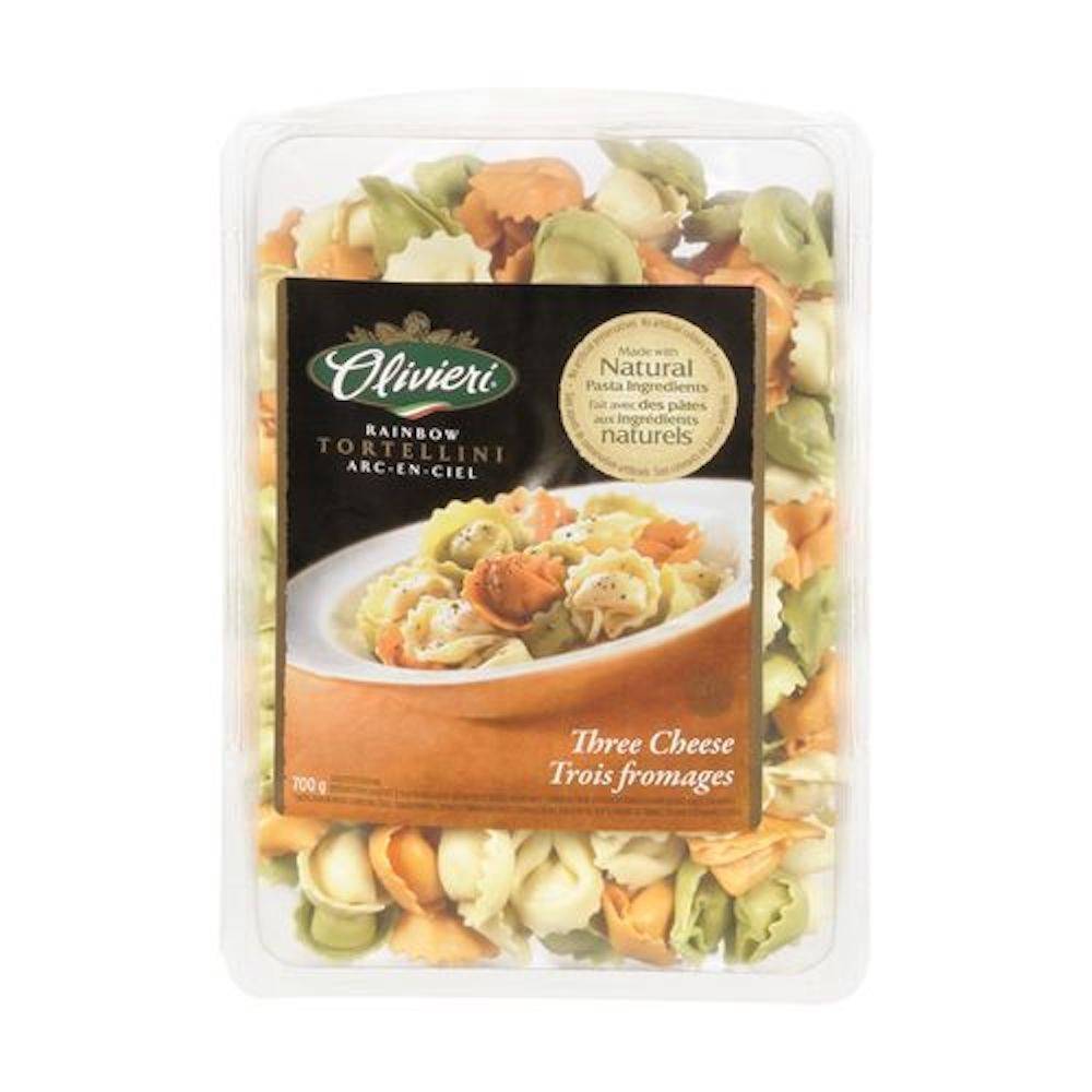Olivieri Three Cheese Rainbow Tortellini (700 g)