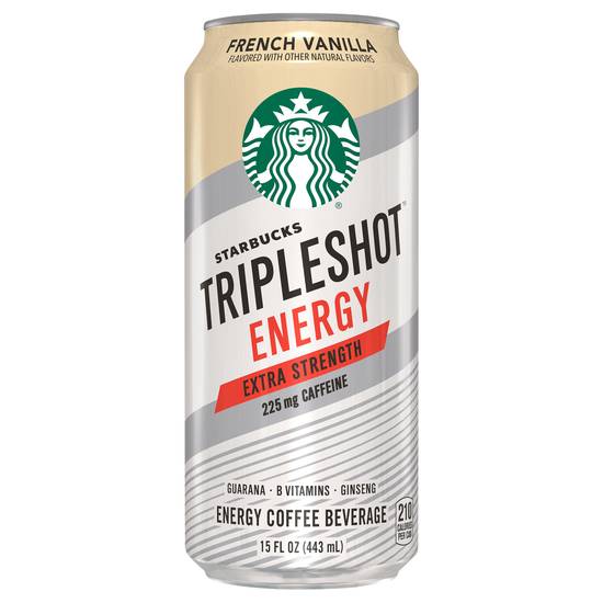Starbucks Tripleshot Energy Extra Strength Coffee (15 fl oz) (french vanilla)