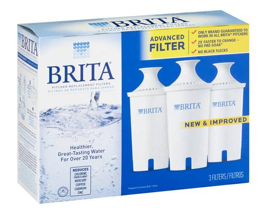 Brita · Pitcher Replacement Water Filter (3 ct)