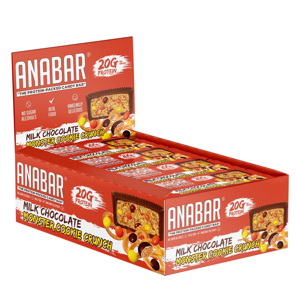 Anabar Monster Cookie Crunch (12 ct) (milk chocolate )