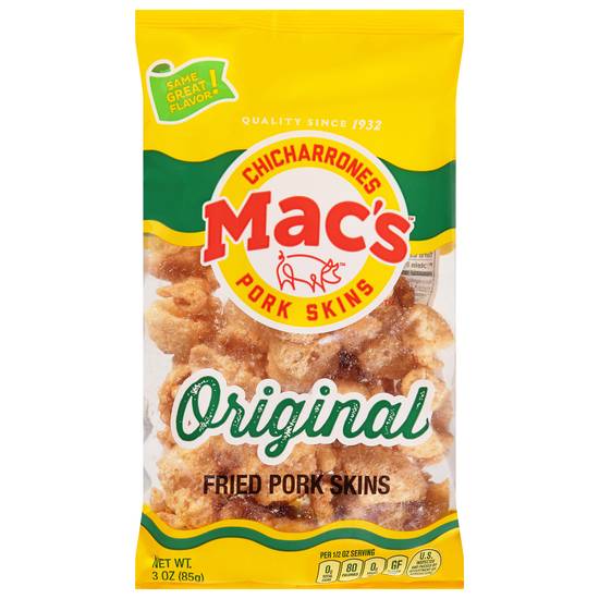 Mac's Original Fried Pork Skins (3 oz)