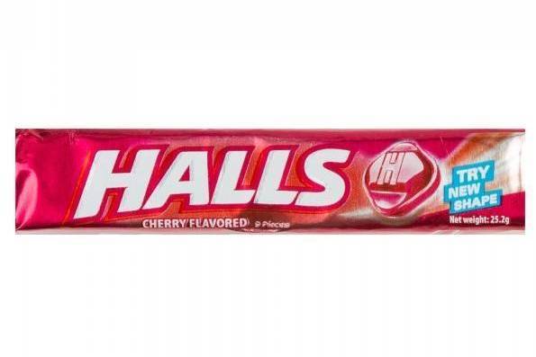 Halls Cherry 10Pc