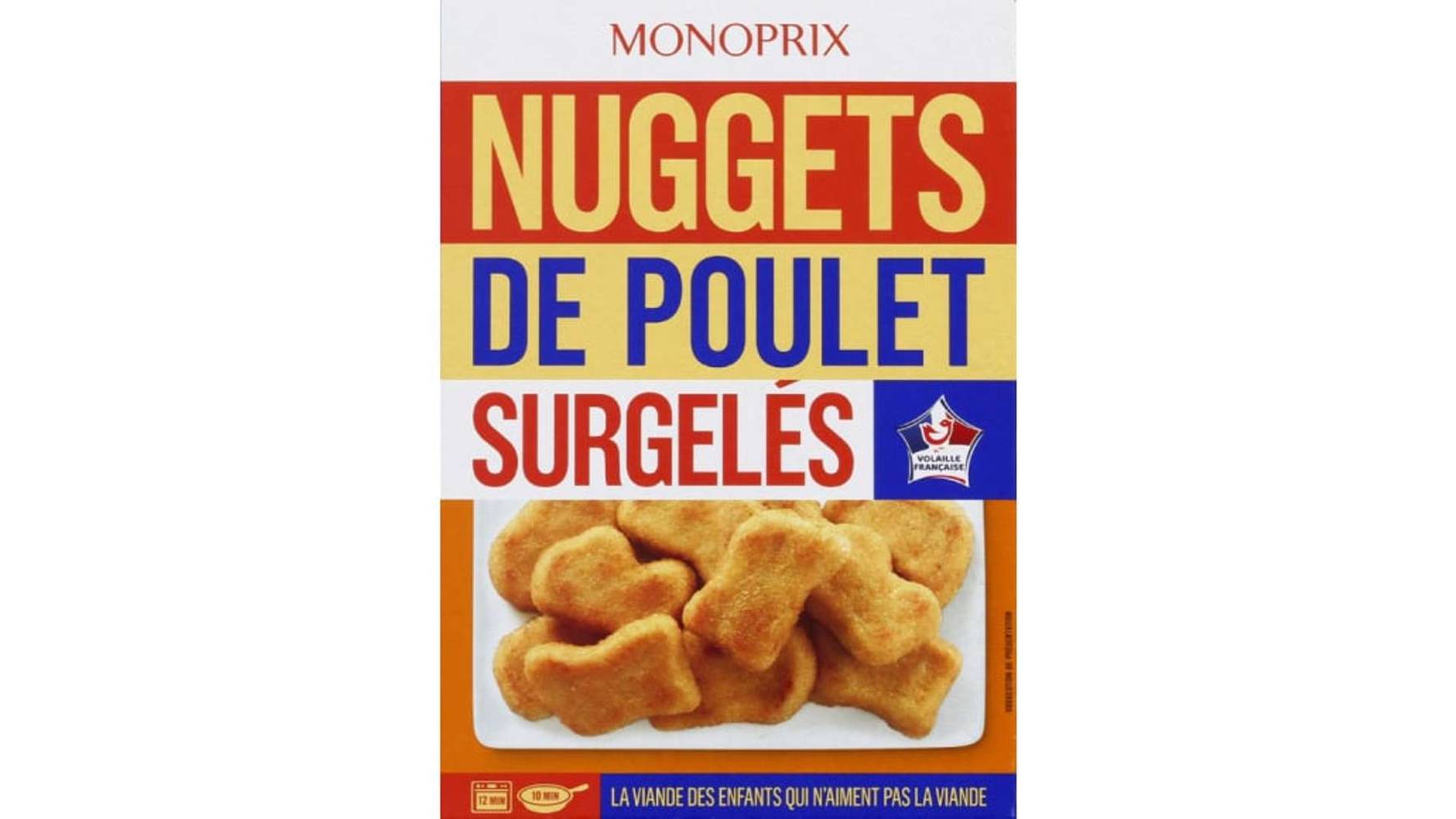 Monoprix - Nuggets (poulet)