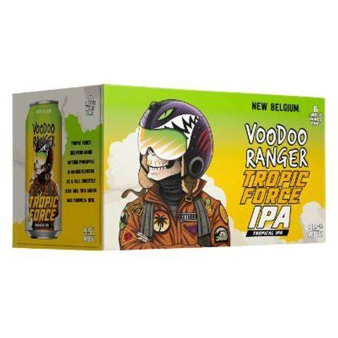 New Belgium Voodoo Ranger Tropical Force IPA 6 Pack 12oz Can