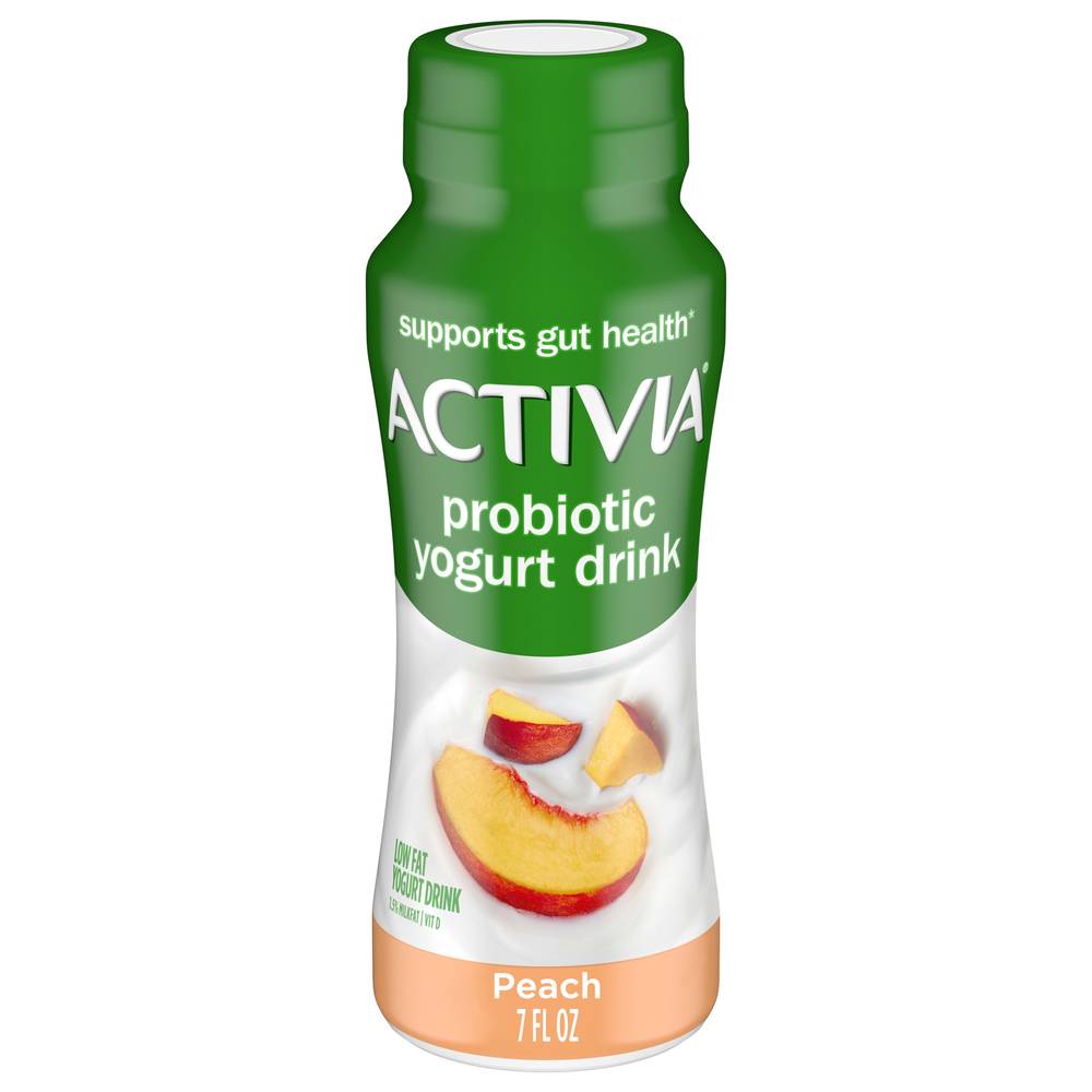 Activia Peach Flavor Probiotic Drink (7 fl oz)