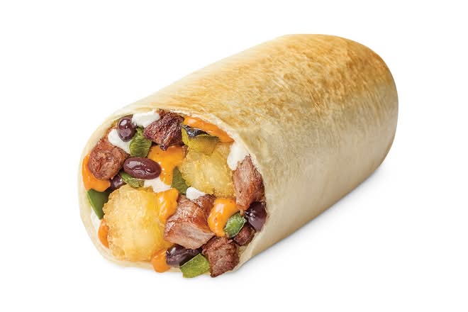 Fire Roasted Poblano Steak Burrito