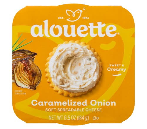 Alouette Cheese Spread, Caramelized Onion (6.5 oz)