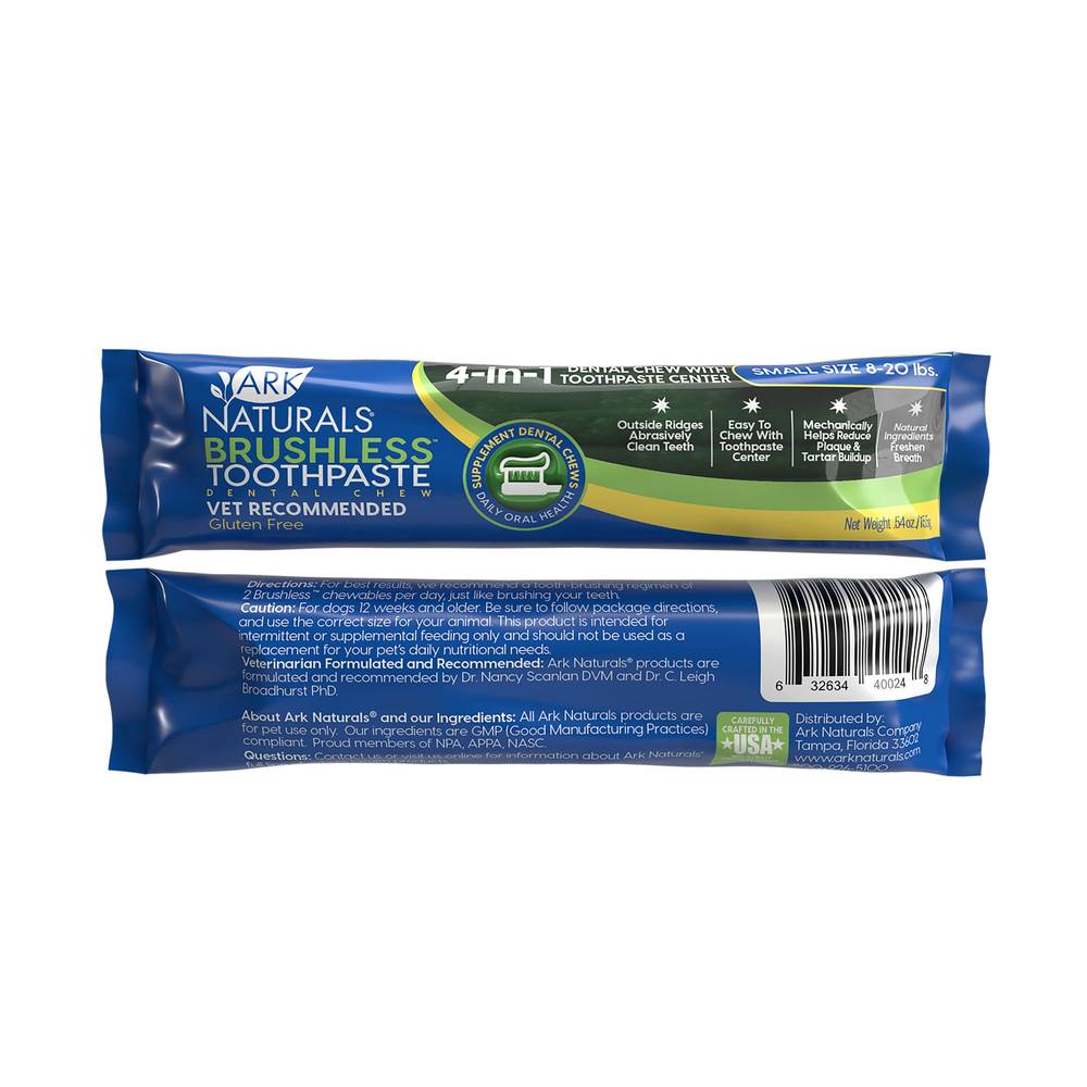 Ark Naturals Brushless Toothpaste Individually Wrapped (Size: Small)
