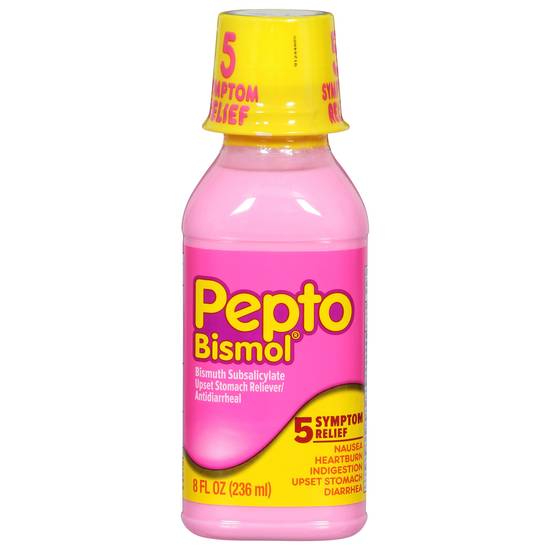 Pepto-Bismol Original 5 Symptom Stomach Reliever & Antidiarrheal