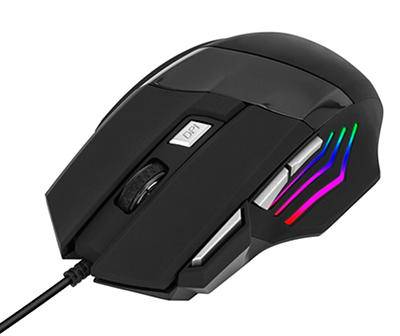 Black Ergonomic LED Gaming Mouse