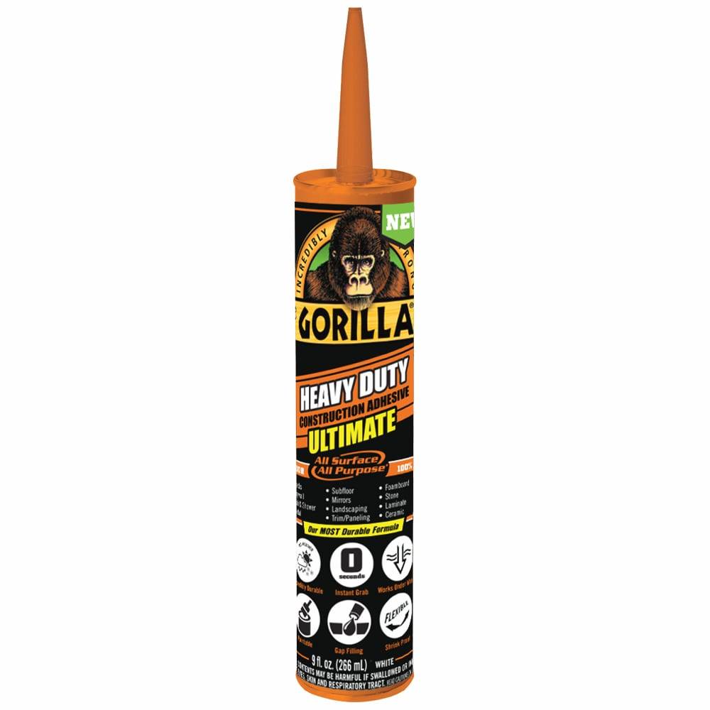 Gorilla Heavy Duty Construction Adhesive Ultimate