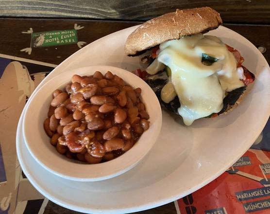 Order Portobello Burger #30 food online from Lindburgers store, Jupiter on bringmethat.com