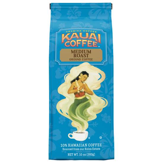 Kauai Coffee Medium Roast Ground Coffee (10 oz)