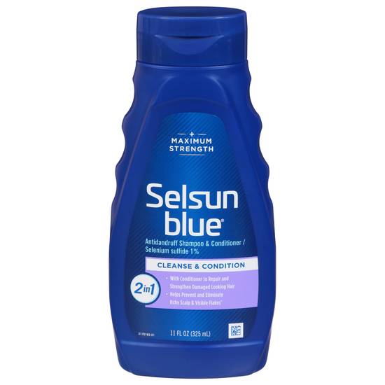 Selsun Blue Maximum Strength Cleanse & Condition Shampoo & Conditioner