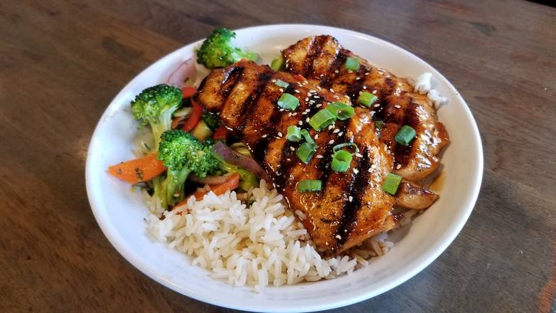 Teriyaki Salmon Bowl