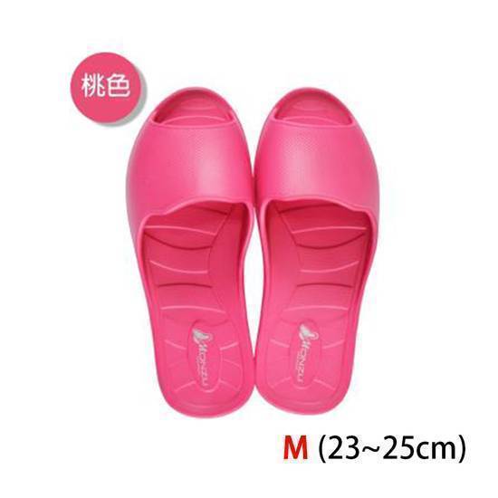 Monzu滿足零著感室內拖鞋(桃紅)M#4712856283518