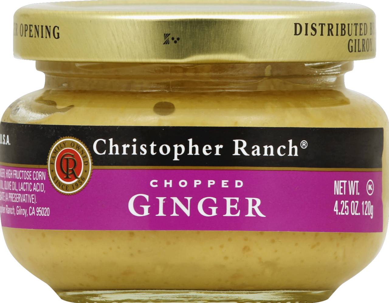 Christopher Ranch Chopped Ginger (4.3 oz)