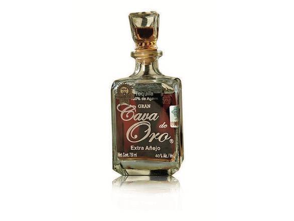 Cava De Oro Mexican Gran Extra Anejo Tequila Liquor (750 ml)