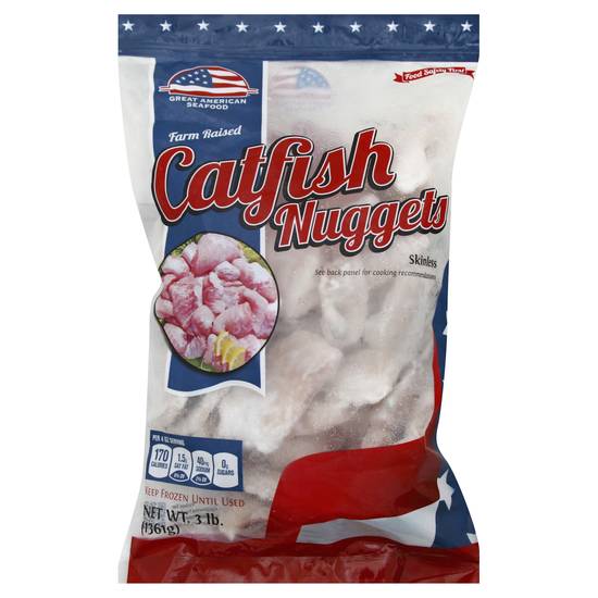 Great American Seafood Catfish Nuggets (3 lbs)