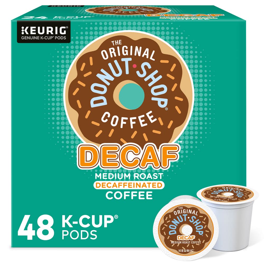 The Original Donut Shop Decaf Medium Roast Extra Bold Coffee (1.17 lbs)