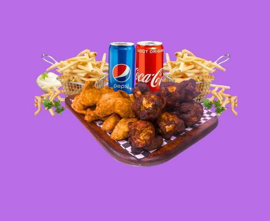 Formule DUO  (7 Tenders & 7 Wings)😋🔥