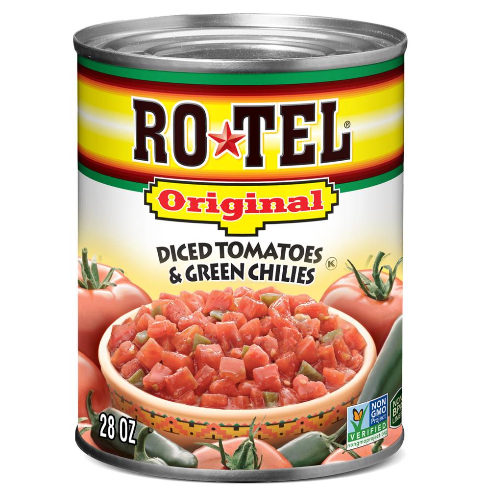 Ro-Tel Original Diced Tomatoes & Green Chilies (1.75 lbs)